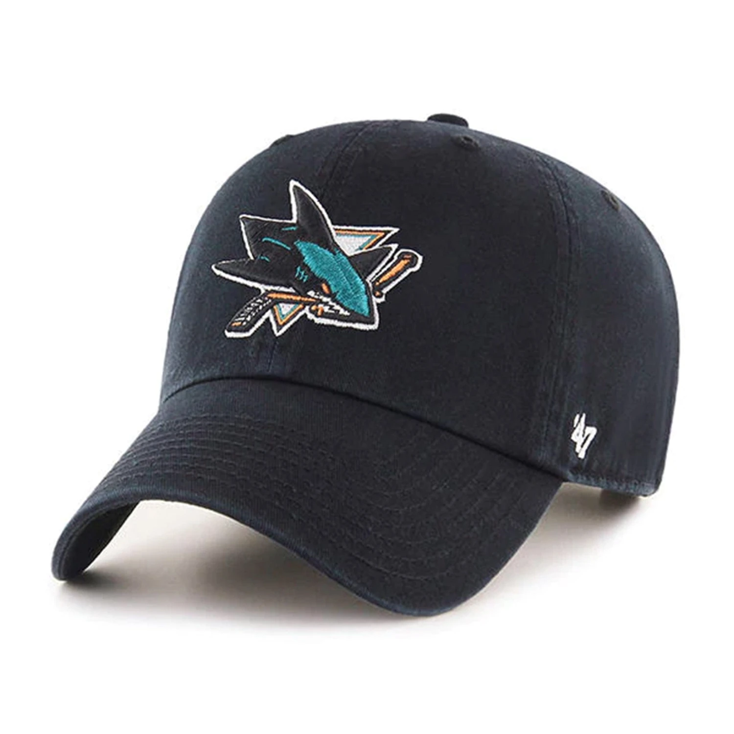 '47 BRAND San Jose Sharks 47 Brand NHL Clean Up Adjustable Hat 3 '47 BRAND San Jose Sharks 47 Brand NHL Clean Up Adjustable Hat