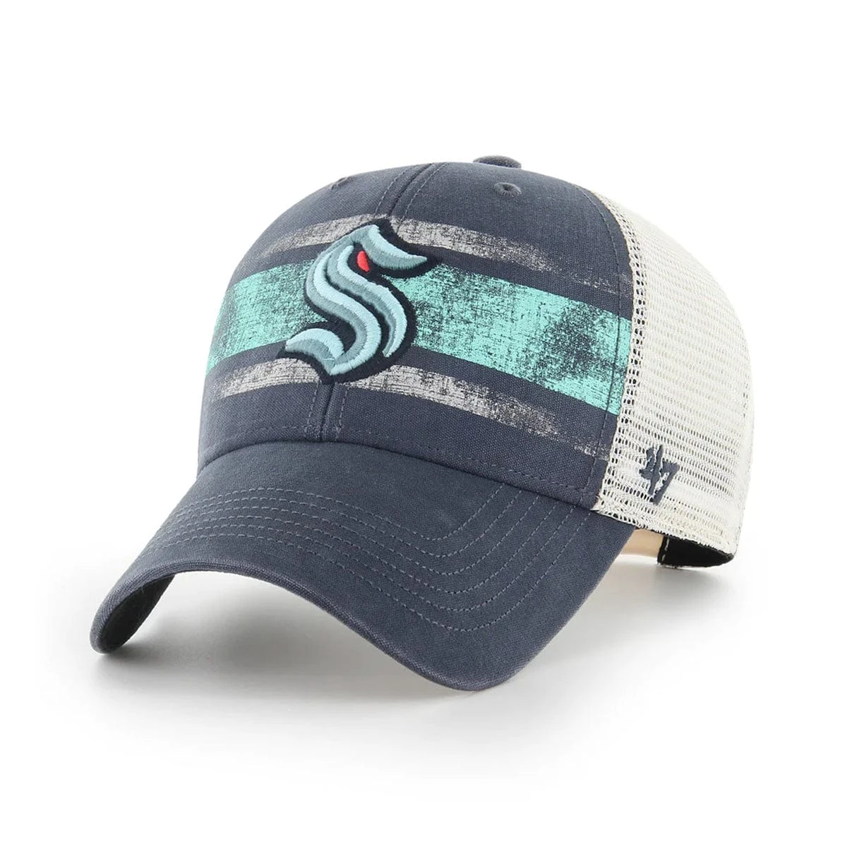 '47 BRAND Seattle Kraken 47 Brand NHL MVP Interlude Adjustable Hat 3 '47 BRAND Seattle Kraken 47 Brand NHL MVP Interlude Adjustable Hat