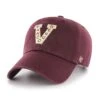 '47 BRAND Vancouver Millionares 47 Brand NHL Clean Up Adjustable Hat -Hockey Sales Shop 47 brand hats vancouver millionares 47 brand nhl clean up adjustable hat maroon osfm 29022881775682