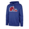 '47 BRAND Quebec Nordiques 47 Brand Imprint Headline Pullover Mens Hoodie 1 '47 BRAND Quebec Nordiques 47 Brand Imprint Headline Pullover Mens Hoodie -Hockey Sales Shop 47 brand hoodies quebec nordiques 47 brand imprint headline pullover mens hoodie blue l 28744133705794
