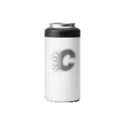 YETI Rambler Tall Colster - Calgary Flames -Hockey Sales Shop W Rambler 16oz Tall Colster White Front 4130 Flames B
