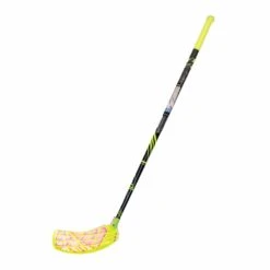 HockeyBall Airtek A90 Senior Floorball Stick -Hockey Sales Shop accufli floorball sticks accufli airtek a90 senior floorball stick yellow pink 90cm r combo 29987600990274