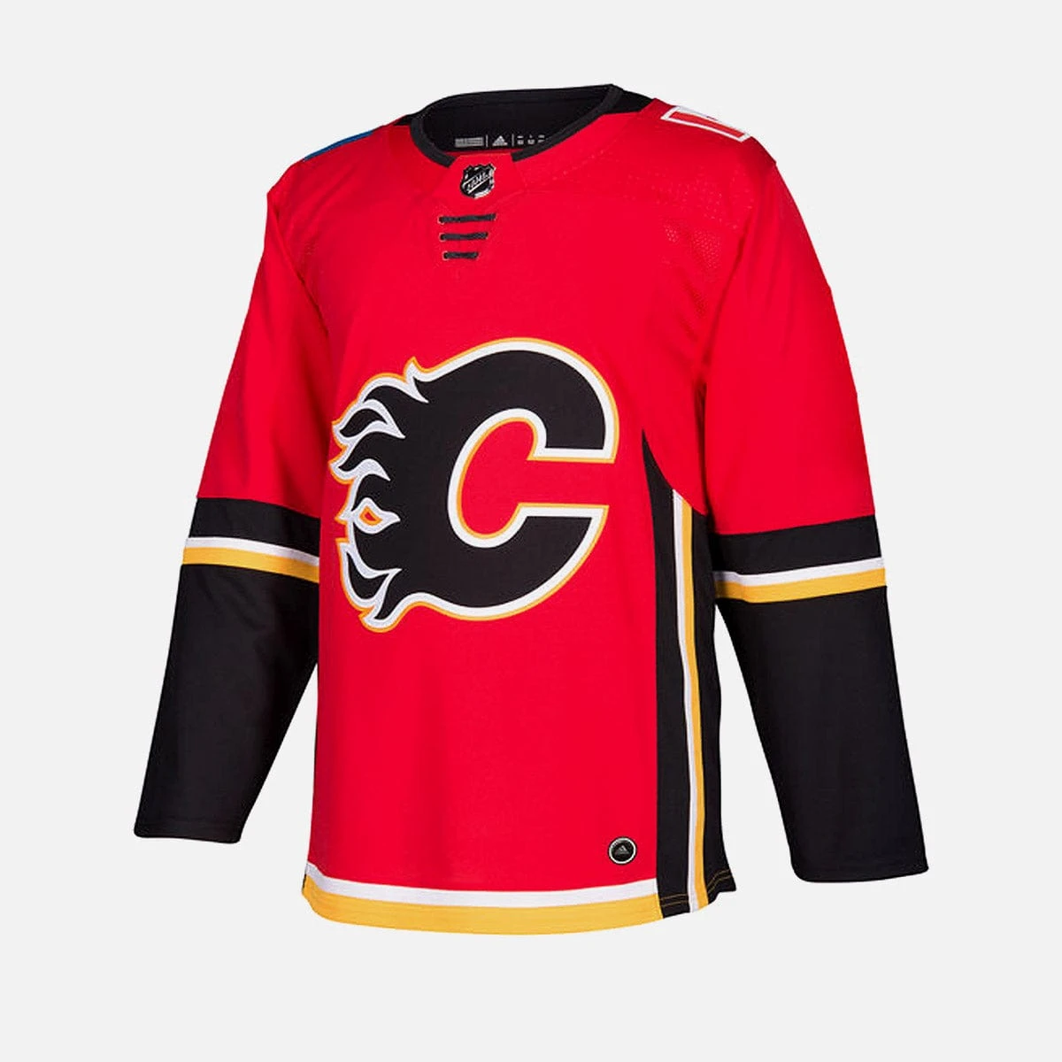Calgary Flames Home Adidas Authentic Senior Jersey 4 Calgary Flames Home Adidas Authentic Senior Jersey - Image 2