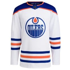 Edmonton Oilers Away Adidas PrimeGreen Senior Jersey