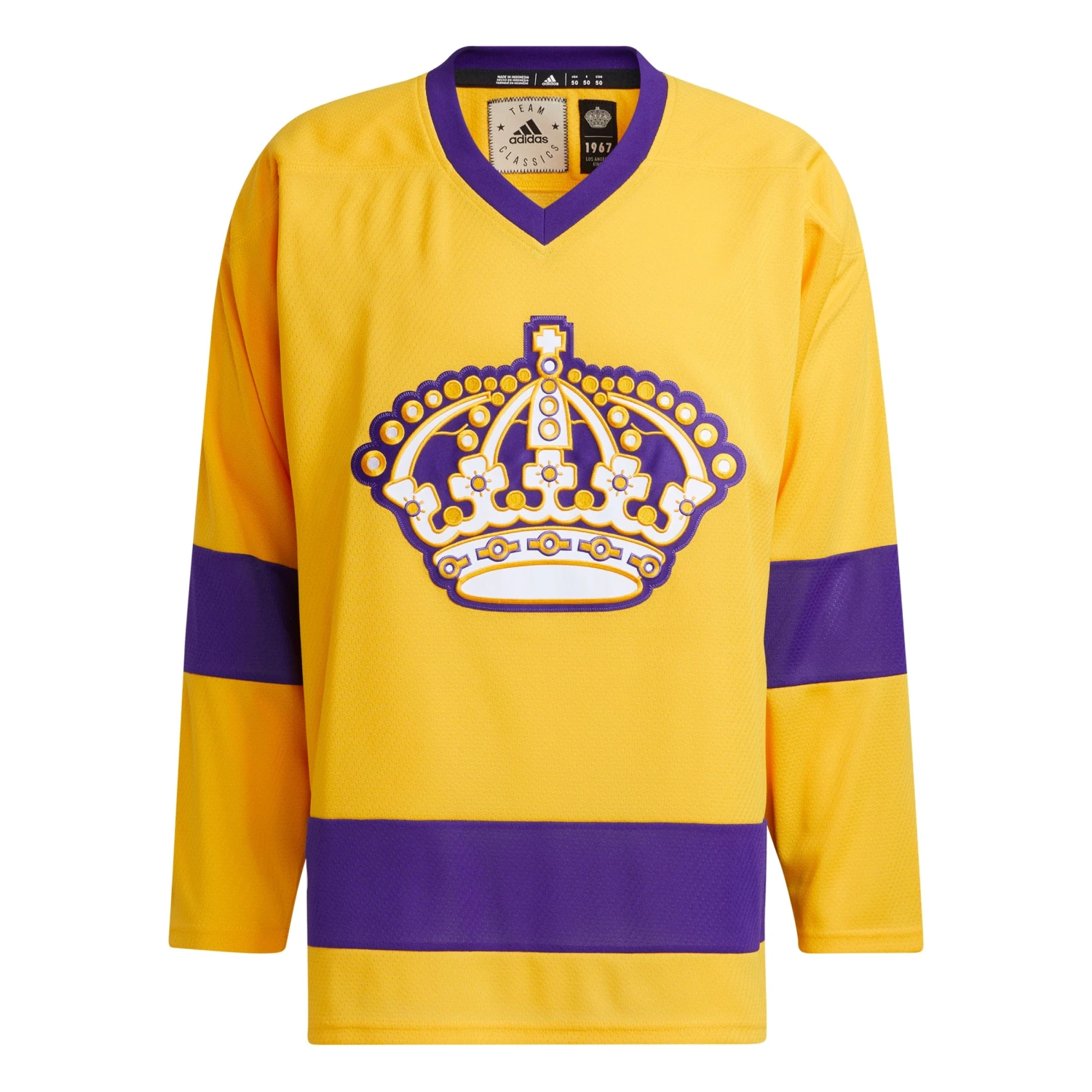 Los Angeles Kings Adidas Team Classic Senior Jersey 3 Los Angeles Kings Adidas Team Classic Senior Jersey