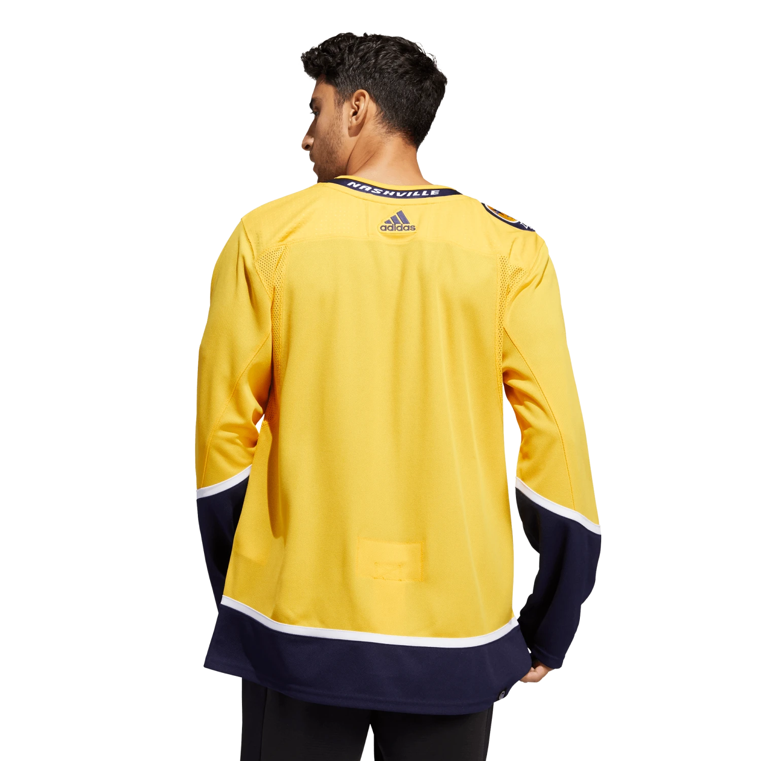 Nashville Predators Home Adidas PrimeGreen Senior Jersey 6 Nashville Predators Home Adidas PrimeGreen Senior Jersey - Image 4