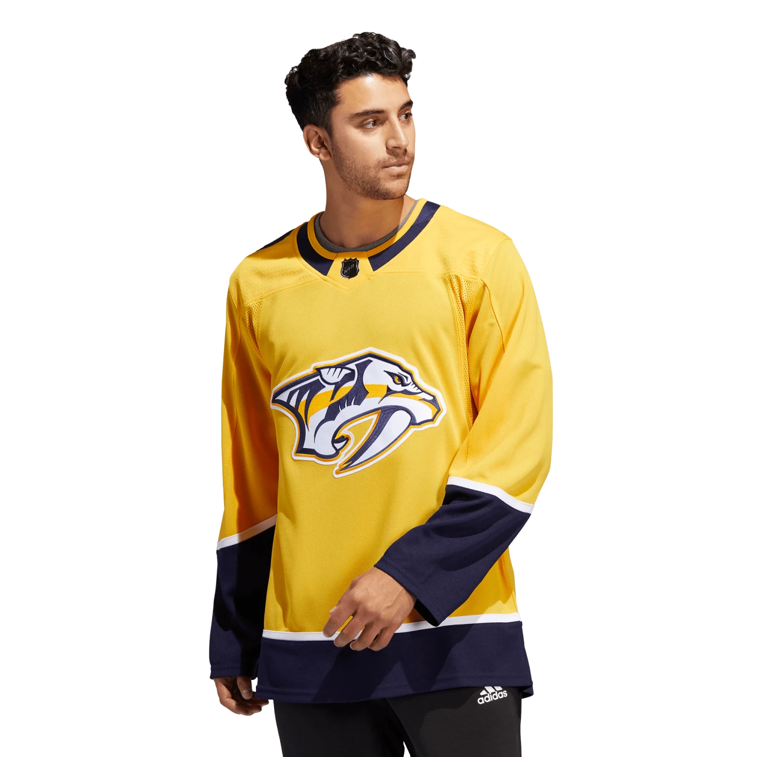 Nashville Predators Home Adidas PrimeGreen Senior Jersey 5 Nashville Predators Home Adidas PrimeGreen Senior Jersey - Image 3