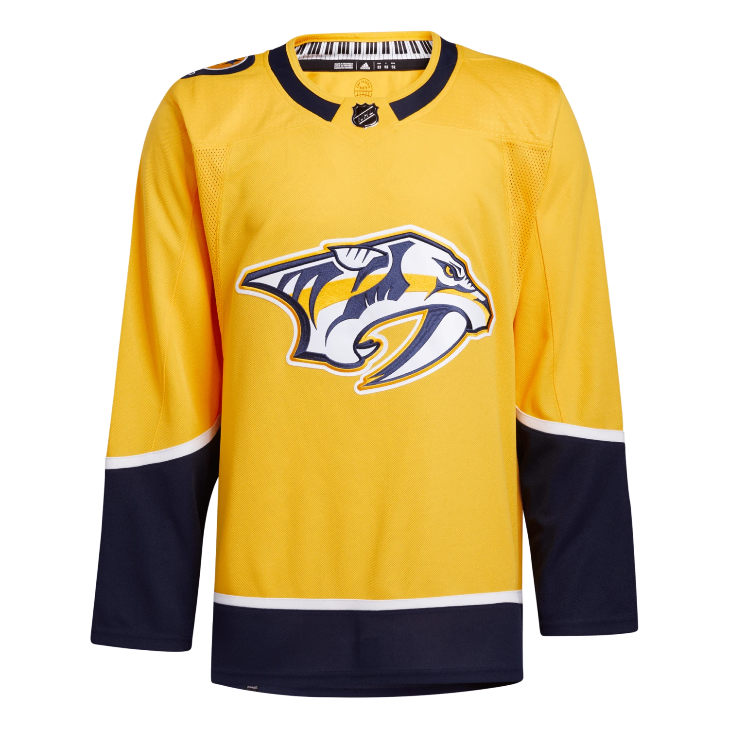 Nashville Predators Home Adidas PrimeGreen Senior Jersey 3 Nashville Predators Home Adidas PrimeGreen Senior Jersey