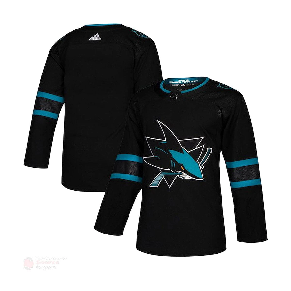 San Jose Sharks Alternate Adidas Authentic Senior Jersey (2019) 3 San Jose Sharks Alternate Adidas Authentic Senior Jersey (2019)
