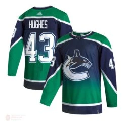 Vancouver Canucks Reverse Retro Adidas Authentic Senior Jersey - Quinn Hughes