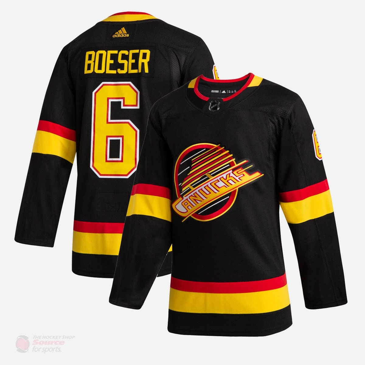 Vancouver Canucks Skate Adidas Authentic Senior Jersey - Brock Boeser 4 Vancouver Canucks Skate Adidas Authentic Senior Jersey - Brock Boeser - Image 2