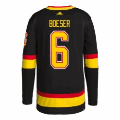 Vancouver Canucks Skate Adidas PrimeGreen Senior Jersey - Brock Boeser