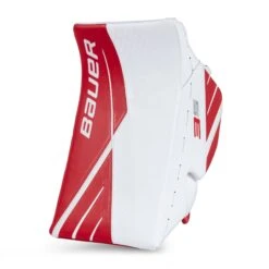 Bauer Supreme 3S Senior Goalie Blocker -Hockey Sales Shop bauer blockers bauer supreme 3s senior goalie blocker white red regular 28741216337986