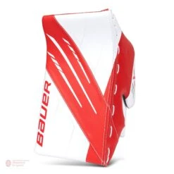 Bauer Vapor 3X Intermediate Goalie Blocker -Hockey Sales Shop bauer blockers bauer vapor 3x intermediate goalie blocker white red regular 28741217976386