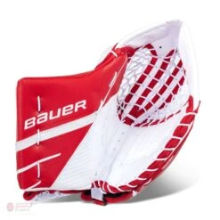 Bauer Supreme 3S Intermediate Goalie Catcher -Hockey Sales Shop bauer catchers bauer supreme 3s intermediate goalie catcher white red regular 28743621705794