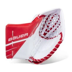 Bauer Supreme UltraSonic Senior Goalie Catcher 27 Bauer Supreme UltraSonic Senior Goalie Catcher -Hockey Sales Shop bauer catchers bauer supreme ultrasonic senior goalie catcher white red regular 30351230140482
