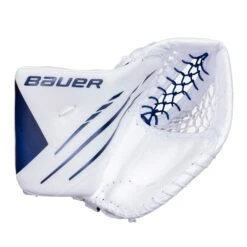 Bauer Vapor HyperLite Senior Goalie Catcher -Hockey Sales Shop bauer catchers bauer vapor hyperlite senior goalie catcher white blue regular 28761772851266