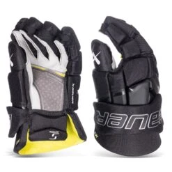Bauer Supreme M3 Senior Hockey Gloves -Hockey Sales Shop bauer gloves bauer supreme m3 senior hockey gloves black 14 30597253267522