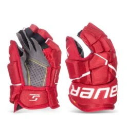 Bauer Supreme M5 Pro Junior Hockey Gloves -Hockey Sales Shop bauer gloves bauer supreme m5 pro junior hockey gloves 30597266604098