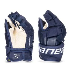 Bauer Supreme Matrix Junior Hockey Gloves -Hockey Sales Shop bauer gloves bauer supreme matrix junior hockey gloves navy 11 30597289541698