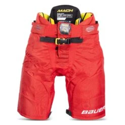 Bauer Supreme Mach Junior Hockey Pants -Hockey Sales Shop bauer hockey pants bauer supreme mach junior hockey pants red l 30608279076930