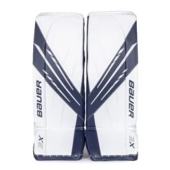 Bauer Vapor 3X Intermediate Goalie Leg Pads -Hockey Sales Shop bauer leg pads bauer vapor 3x intermediate goalie leg pads white navy l 32 28744284471362