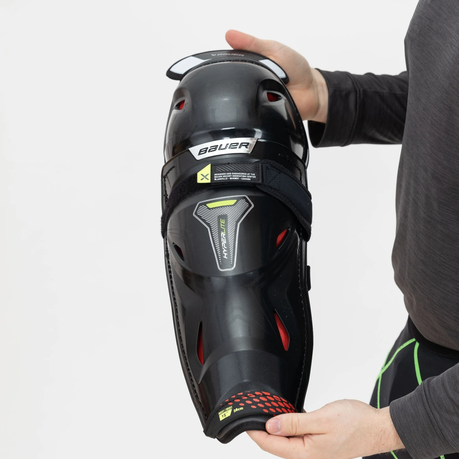 Bauer Vapor Hyperlite Senior Hockey Shin Guards 12 Bauer Vapor Hyperlite Senior Hockey Shin Guards - Image 10