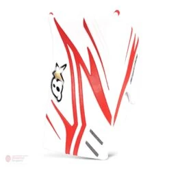 Brian's OPTiK X2 Intermediate Goalie Blocker -Hockey Sales Shop brian s blockers brian s optik x2 intermediate goalie blocker white red regular 28741221220418