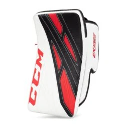 CCM Extreme Flex 4 Pro Senior Goalie Blocker -Hockey Sales Shop ccm blockers ccm extreme flex 4 pro senior goalie blocker white black red regular 28741225283650