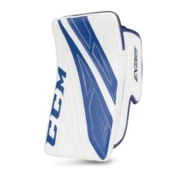 CCM Extreme Flex 4 Pro Senior Goalie Blocker -Hockey Sales Shop ccm blockers ccm extreme flex 4 pro senior goalie blocker white white blue regular 28741225414722