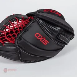CCM Axis Senior Goalie Catcher - 600 Break Angle 17 CCM Axis Senior Goalie Catcher - 600 Break Angle -Hockey Sales Shop ccm catchers ccm axis senior goalie catcher 600 break angle black red black regular 14364028665922