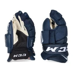 CCM Jetspeed FT4 Pro Senior Hockey Gloves -Hockey Sales Shop ccm gloves ccm jetspeed ft4 pro senior hockey gloves navy white 13 28743849771074