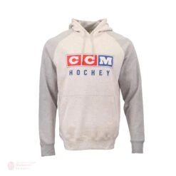 CCM Classic Fleece Mens Hoodie -Hockey Sales Shop ccm hoodies ccm classic fleece mens hoodie oatmeal heather s 28758920724546