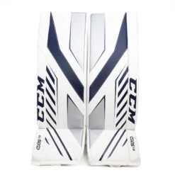 CCM Axis A1.9 Senior Goalie Leg Pads 32 CCM Axis A1.9 Senior Goalie Leg Pads -Hockey Sales Shop ccm leg pads ccm axis a1 9 senior goalie leg pads white white navy silver 33 1 29252848287810