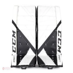 CCM Extreme Flex E5.5 Junior Goalie Leg Pads - Source Exclusive 33 CCM Extreme Flex E5.5 Junior Goalie Leg Pads - Source Exclusive -Hockey Sales Shop ccm leg pads ccm extreme flex e5 5 junior goalie leg pads source exclusive white white black black 26 1 28744299184194