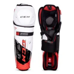 CCM Jetspeed FT4 Pro Junior Hockey Shin Guards