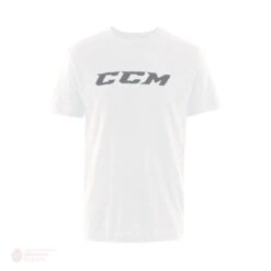 CCM Logo ID Mens Shortsleeve Shirt -Hockey Sales Shop ccm shirts ccm logo id mens shortsleeve shirt white grey s 28744393752642