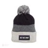 CCM Team Fleece Pom Knit 2.0 Youth Toque -Hockey Sales Shop ccm toques ccm team fleece pom knit 2 0 youth toque black yth 28744395849794