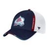 Colorado Avalanche Fanatics Authentic Pro Draft Structured Trucker Hat -Hockey Sales Shop fanatics hats colorado avalanche fanatics authentic pro draft structured trucker hat osfa 29396045922370