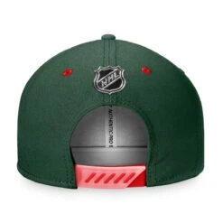 Minnesota Wild Fanatics Authentic Pro Draft Snapback Hat -Hockey Sales Shop fanatics hats minnesota wild fanatics authentic pro draft snapback hat osfa 29364820017218