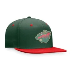 Minnesota Wild Fanatics Authentic Pro Draft Snapback Hat -Hockey Sales Shop fanatics hats minnesota wild fanatics authentic pro draft snapback hat osfa 29364820049986