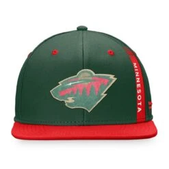 Minnesota Wild Fanatics Authentic Pro Draft Snapback Hat -Hockey Sales Shop fanatics hats minnesota wild fanatics authentic pro draft snapback hat osfa 30410853646402