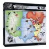 NHL Map Puzzle -Hockey Sales Shop grosnor toys games nhl map puzzle 500 piece 30340599087170