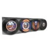 New York Islanders Inglasco NHL Logo Hockey Puck (4 Pack) 1 New York Islanders Inglasco NHL Logo Hockey Puck (4 Pack) -Hockey Sales Shop inglasco memorabilia new york islanders inglasco nhl logo hockey puck 4 pack black 29036799590466