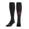 Knapper Ball Hockey High Socks -Hockey Sales Shop knapper socks knapper ball hockey high socks black junior 29894162907202
