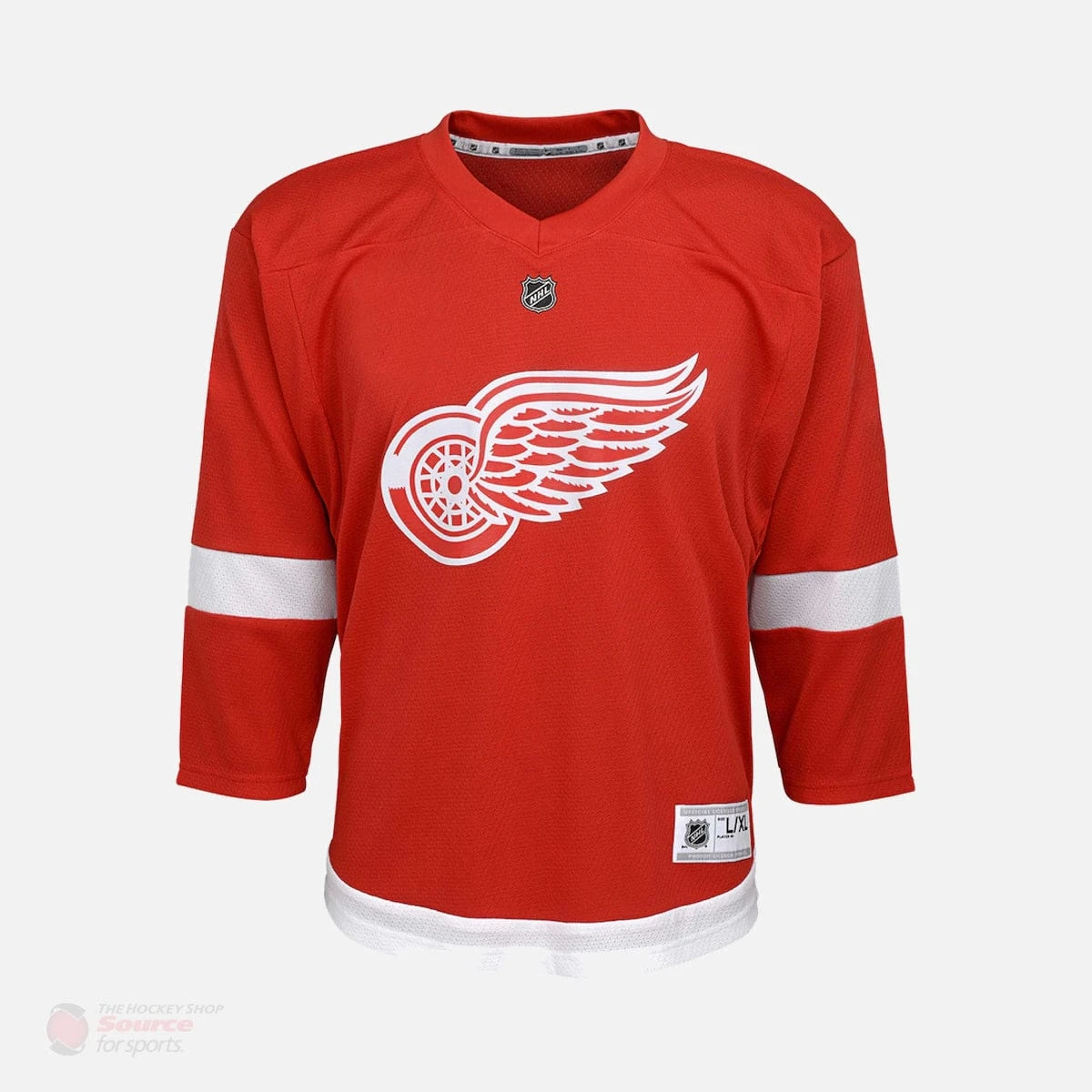 Detroit Red Wings Home Outer Stuff Replica Toddler Jersey 4 Detroit Red Wings Home Outer Stuff Replica Toddler Jersey - Image 2
