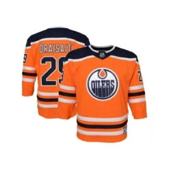 Edmonton Oilers Home Outer Stuff Premier Junior Jersey - Leon Draisaitl