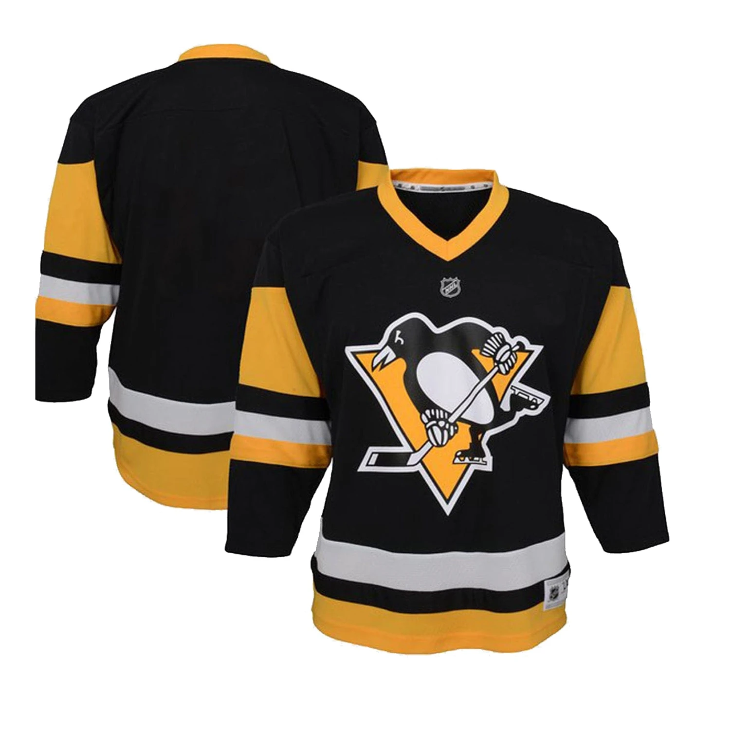 Pittsburgh Penguins Home Outer Stuff Replica Youth Jersey 3 Pittsburgh Penguins Home Outer Stuff Replica Youth Jersey