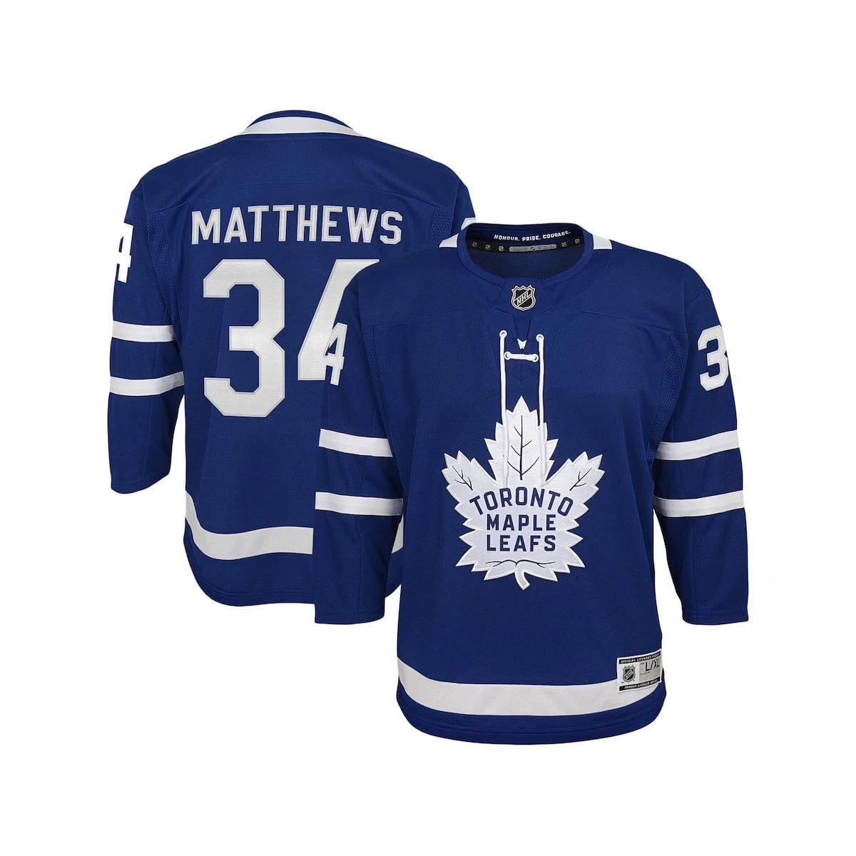 Toronto Maple Leafs Home Outer Stuff Premier Youth Jersey - Auston Matthews 3 Toronto Maple Leafs Home Outer Stuff Premier Youth Jersey - Auston Matthews