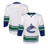 Vancouver Canucks Away Outer Stuff Premier Junior Jersey -Hockey Sales Shop outer stuff nhl jerseys vancouver canucks away outer stuff premier junior jersey white s m 28759147118658